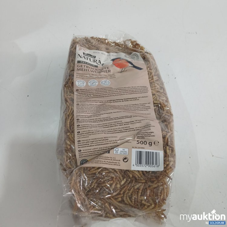 Artikel Nr. 950947:  Natura Premium getrocknete Mehlwürmer 500g