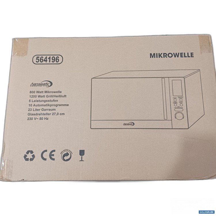 Artikel Nr. 960947: Hanseatic 800W Mikrowelle 564196 