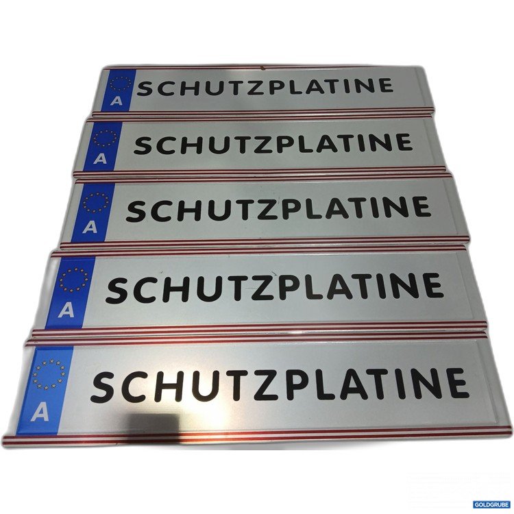 Artikel Nr. 963947 Artikel Nr. 963947: Kennzeichen Österreich: Schutzplatine 5Stk