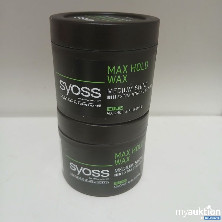 Artikel Nr. 981947: Syoss Max Hold Wax Medium Shine Extra Strong Control