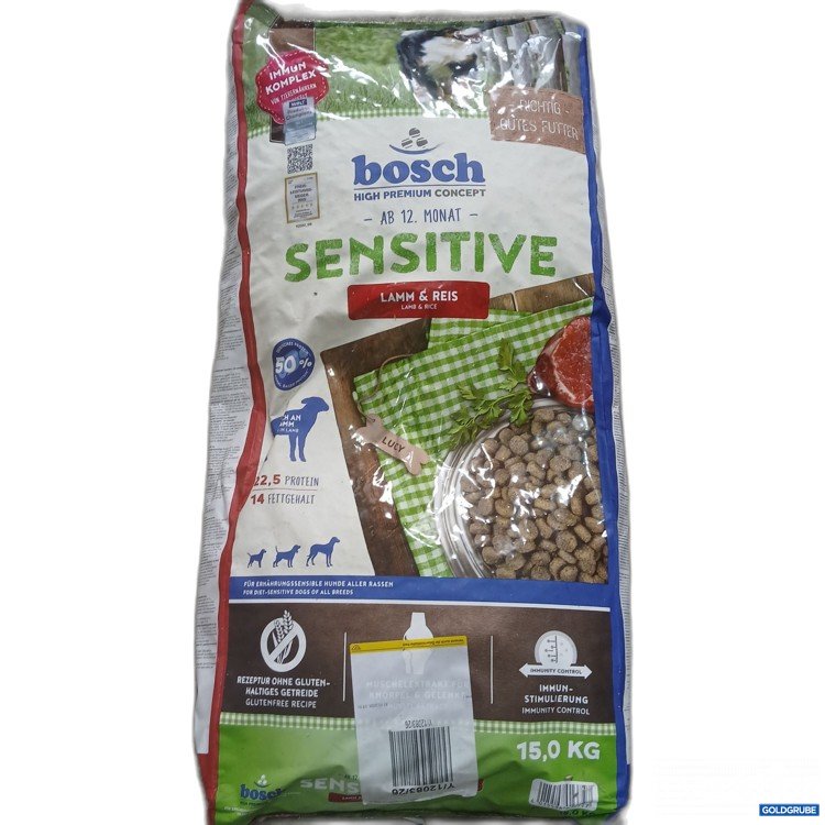 Artikel Nr. 990947 Artikel Nr. 990947: Bosch Sensitive Hundefutter Lamm & Reis 15kg