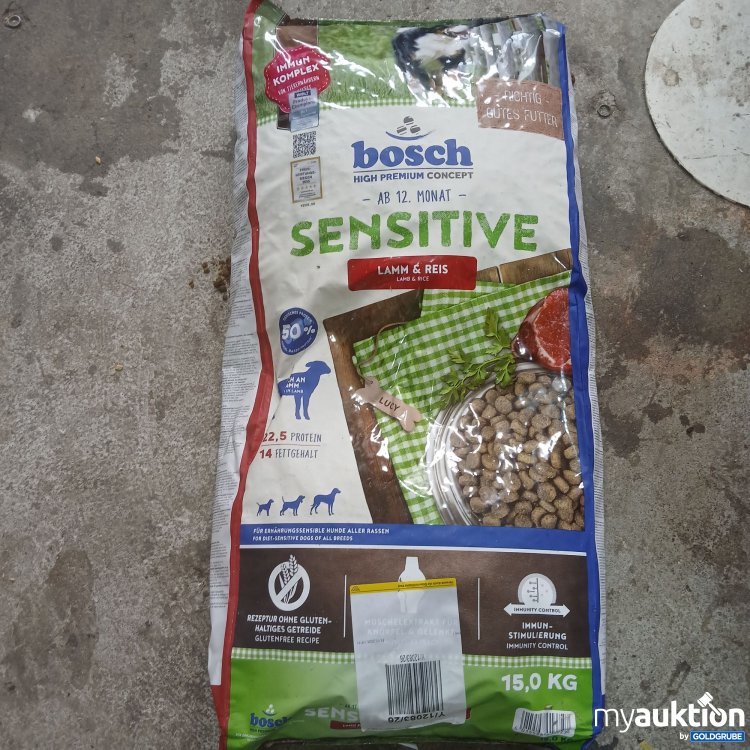 Artikel Nr. 990947 Artikel Nr. 990947: Bosch Sensitive Hundefutter Lamm & Reis 15kg
