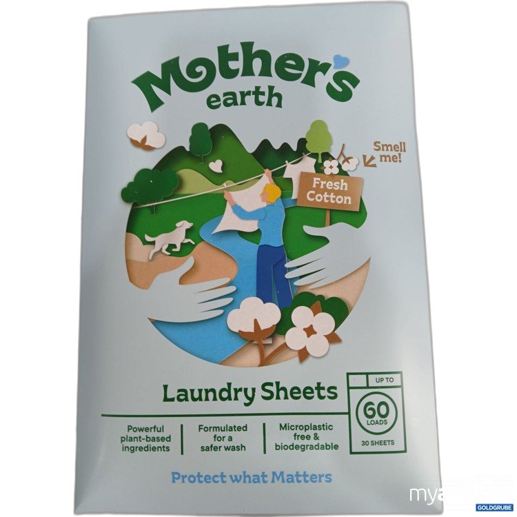 Artikel Nr. 994947 Artikel Nr. 994947: MOTHER'S earth Dishwasher Sheets Fresh Cotton 60 Wäscheladungen