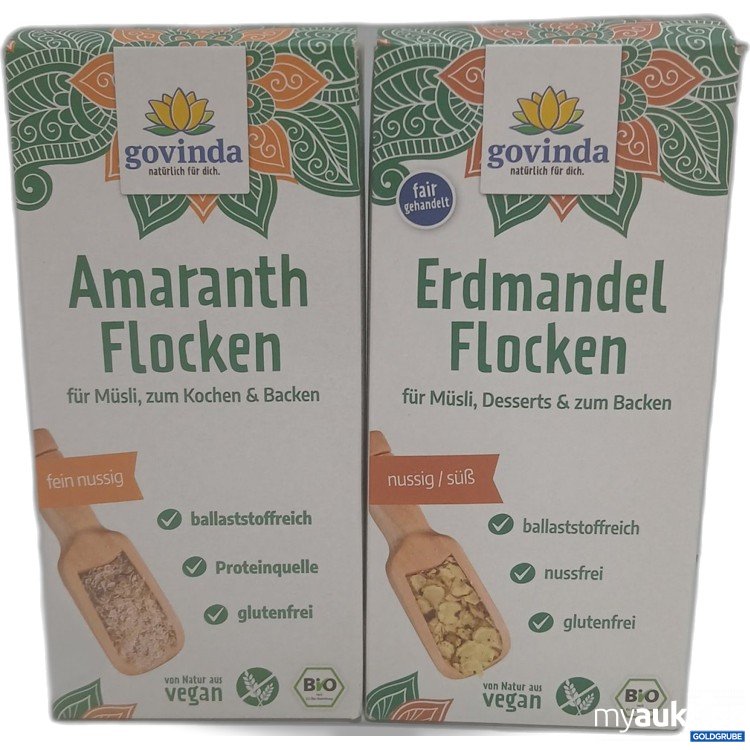 Artikel Nr. 997947 Artikel Nr. 997947: Govinda Diverse Produkte 350g 250g