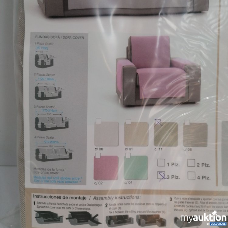 Artikel Nr. 438948: Eysa Levante praktischer Sofabezug Farbe C/11