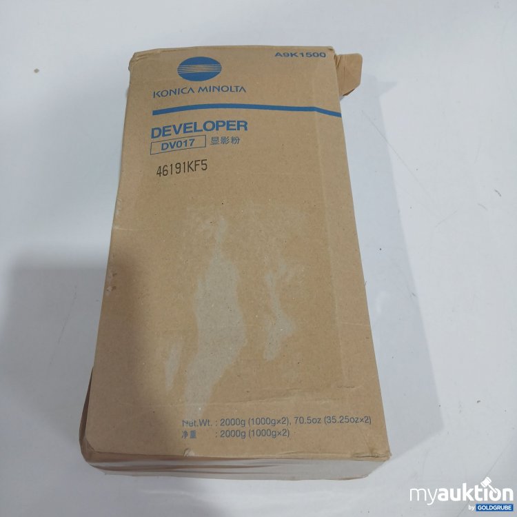 Artikel Nr. 439948 Artikel Nr. 439948: Konica Minolta Developer DV017 2x1000g A9K1500