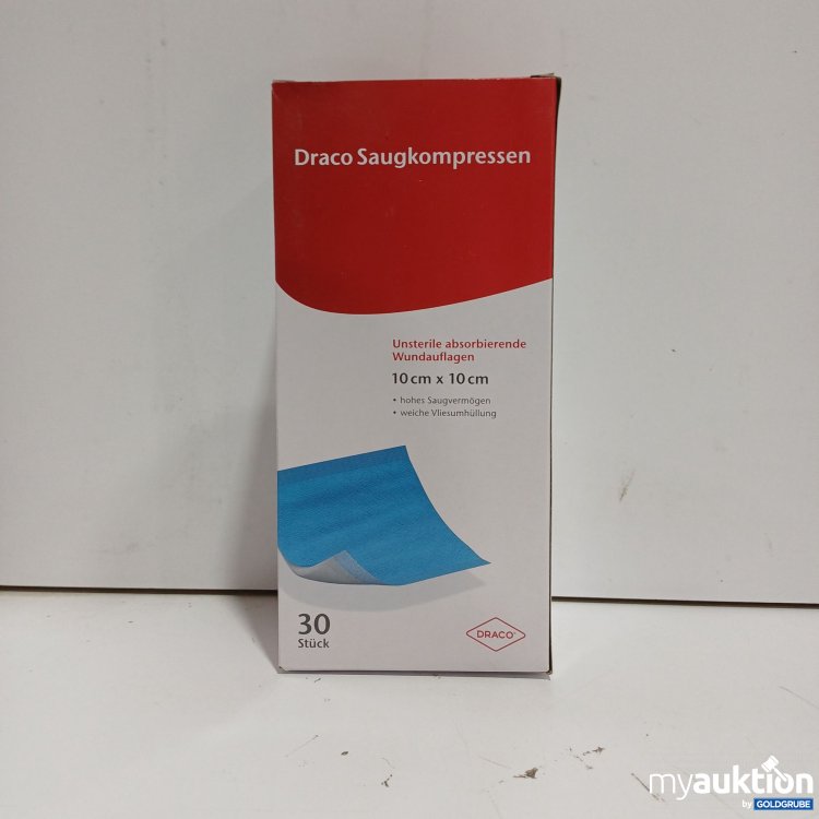Artikel Nr. 446948 Artikel Nr. 446948: Draco Saugkompressen 10x10cm, 30Stk