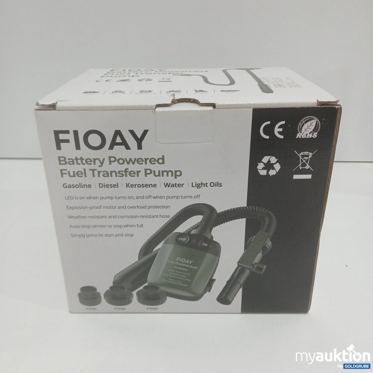 Artikel Nr. 910948: Fioay Battery Powered Fuel Transfer Pump 