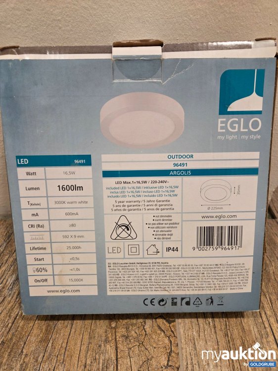 Artikel Nr. 926948: LED- Deckenleuchte IP44