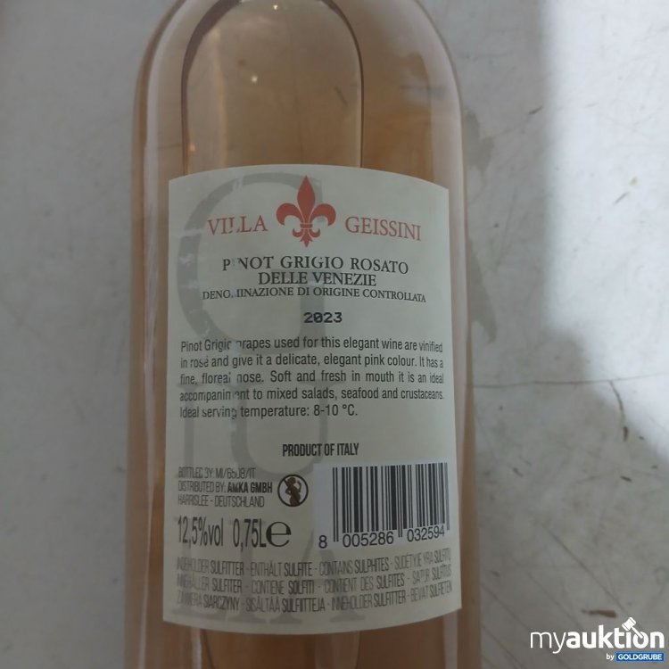 Artikel Nr. 958948 Artikel Nr. 958948: Villa Geissini Pinot Grigio Rosato 2023 0.75l