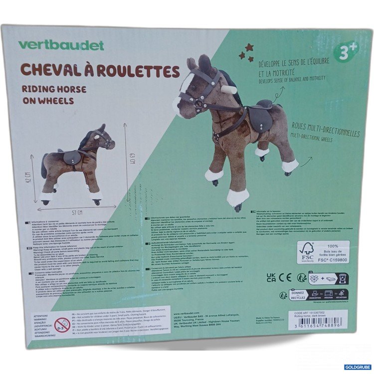 Artikel Nr. 960948: Vertbaudet Riding Horse on wheels 42x57x63cm 