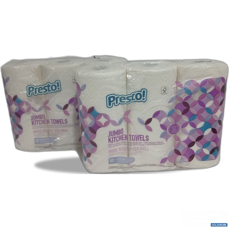 Artikel Nr. 972948 Artikel Nr. 972948: Presto! Jumbo Kitchen Towels 80Sheets je 3Rollen