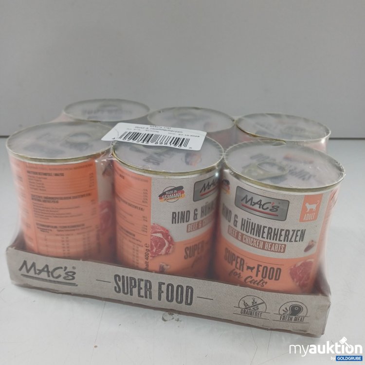 Artikel Nr. 993948: MAC's Super Food for Cats 6x400g