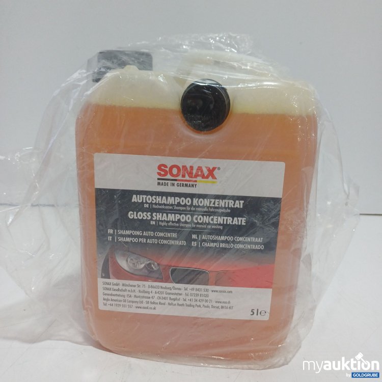 Artikel Nr. 995948 Artikel Nr. 995948: Sonax Autoshampoo Konzentrat 5L