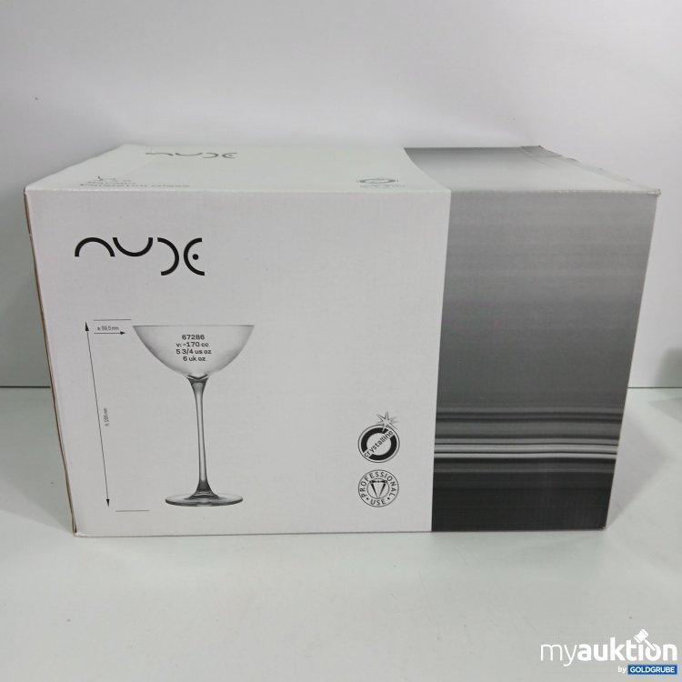 Artikel Nr. 436949: Nude Savage Coupetini Glass 6stk