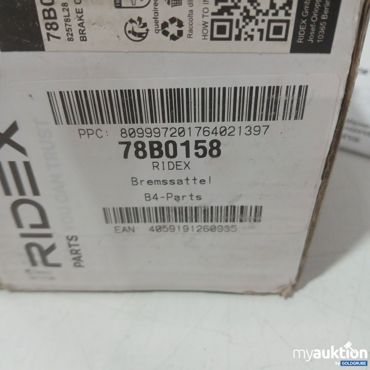 Artikel Nr. 445949 Artikel Nr. 445949: Ridex Bremssattel 78B0158