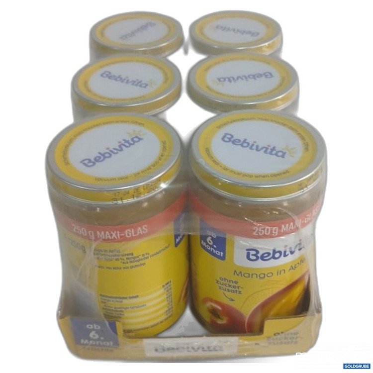 Artikel Nr. 461949 Artikel Nr. 461949: Bebivita Mango in Apfel 6x250g
