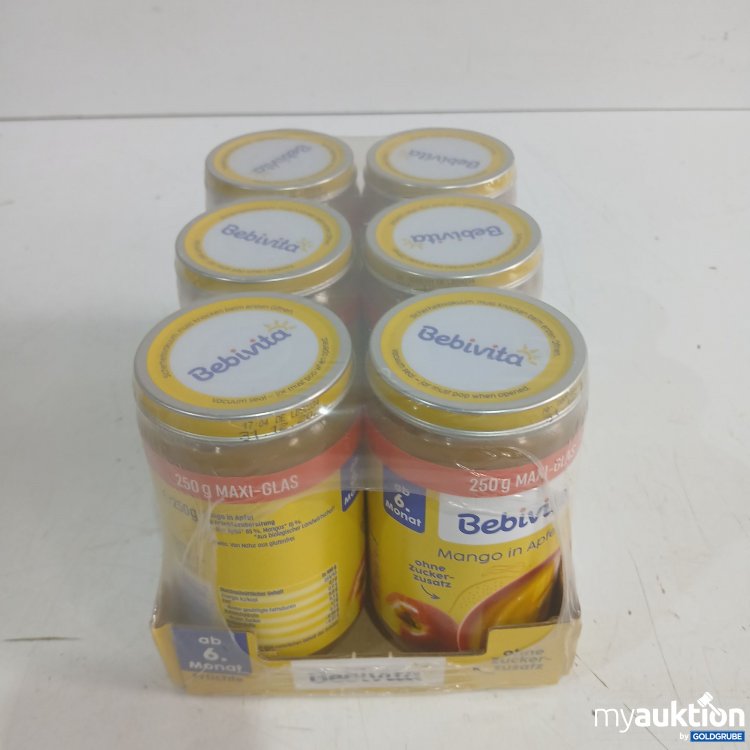 Artikel Nr. 461949 Artikel Nr. 461949: Bebivita Mango in Apfel 6x250g