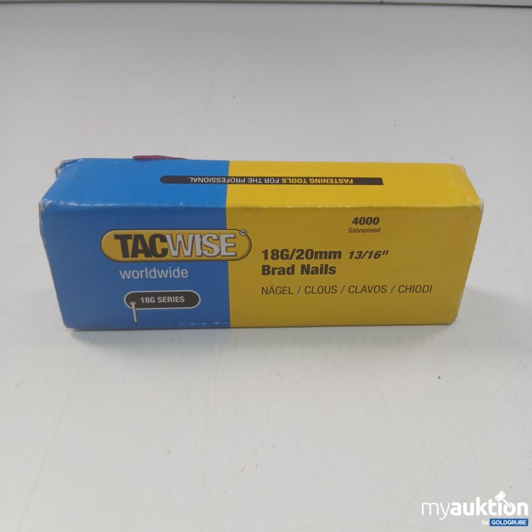 Artikel Nr. 873949: TacWise 18G/20mm Brad Nails 