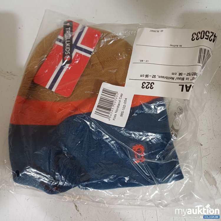 Artikel Nr. 931949: Trollkids Kids Nordland Cap, Strickmütze, Blau