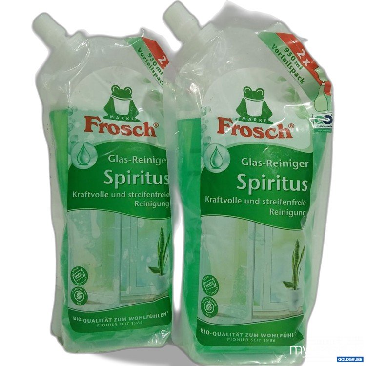 Artikel Nr. 952949: Frosch Glas-Reiniger Spiritus 2x950ml