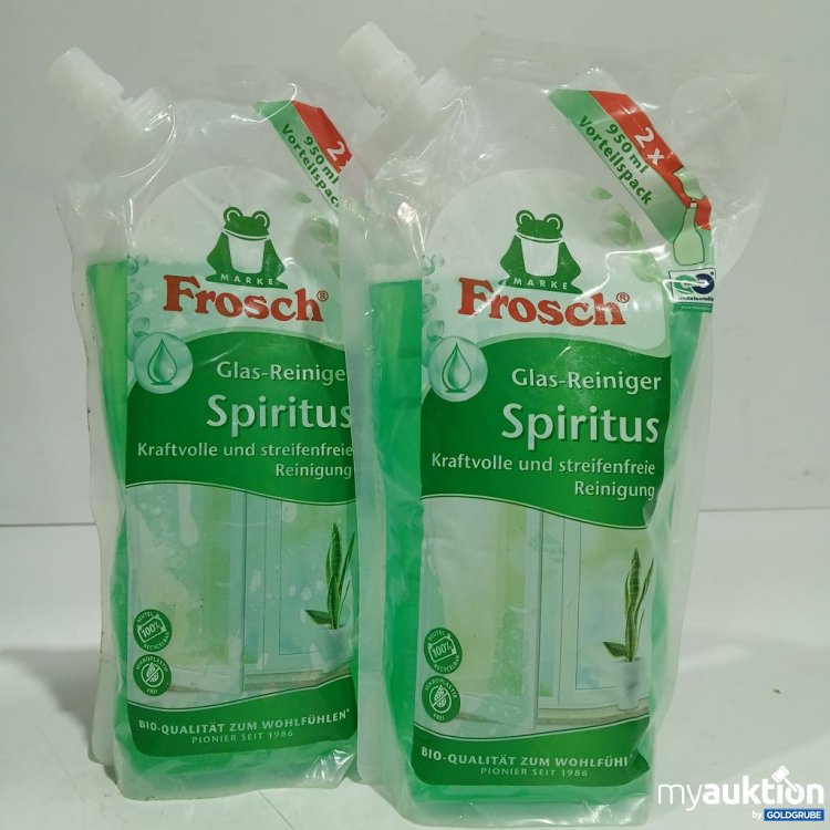 Artikel Nr. 952949: Frosch Glas-Reiniger Spiritus 2x950ml