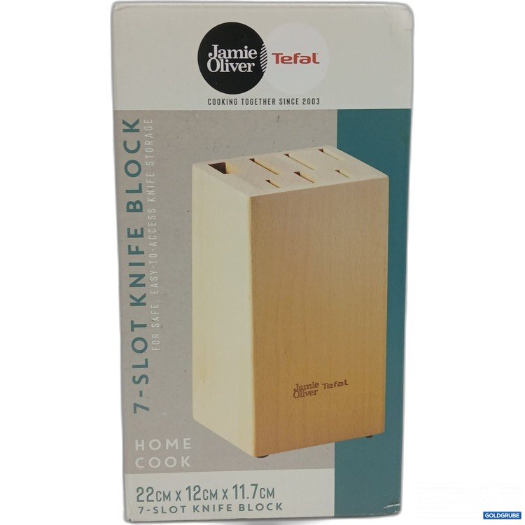Artikel Nr. 955949: Tefal Jamie Oliver 7-Slot Knife Block 22x22x11,7cm 