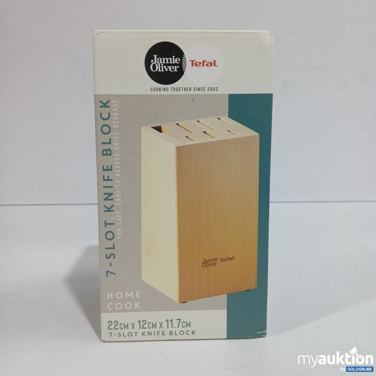 Artikel Nr. 955949: Tefal Jamie Oliver 7-Slot Knife Block 22x22x11,7cm 