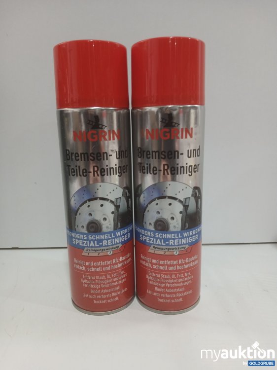 Artikel Nr. 959949: NIGRIN Bremsen und Teile-Reiniger 2x500ml