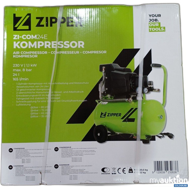 Artikel Nr. 960949: Zipper ZI-COM24E Kompressor 