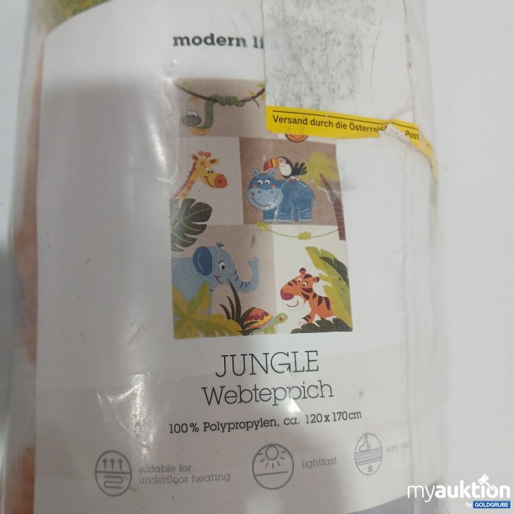 Artikel Nr. 966949: Modern Living Jungle Webteppich 120x170cm 