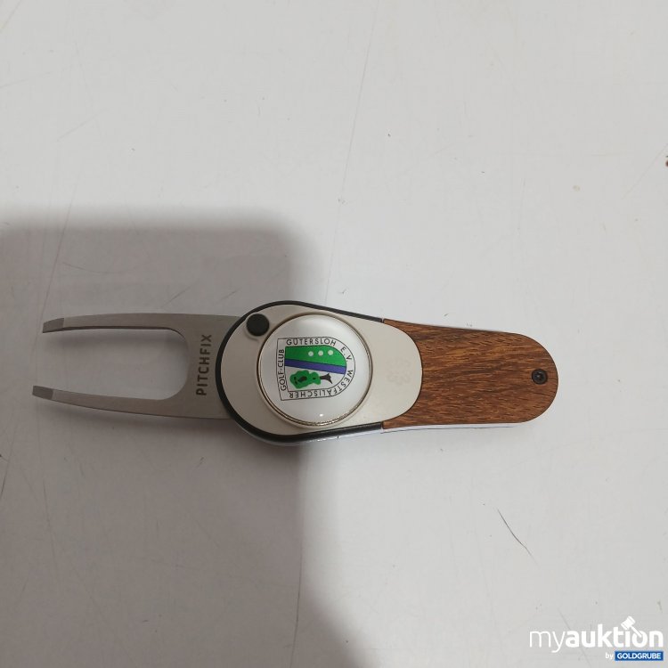 Artikel Nr. 971949 Artikel Nr. 971949: Pitchfix Golfball Marker Holzoptik Mittelbraun