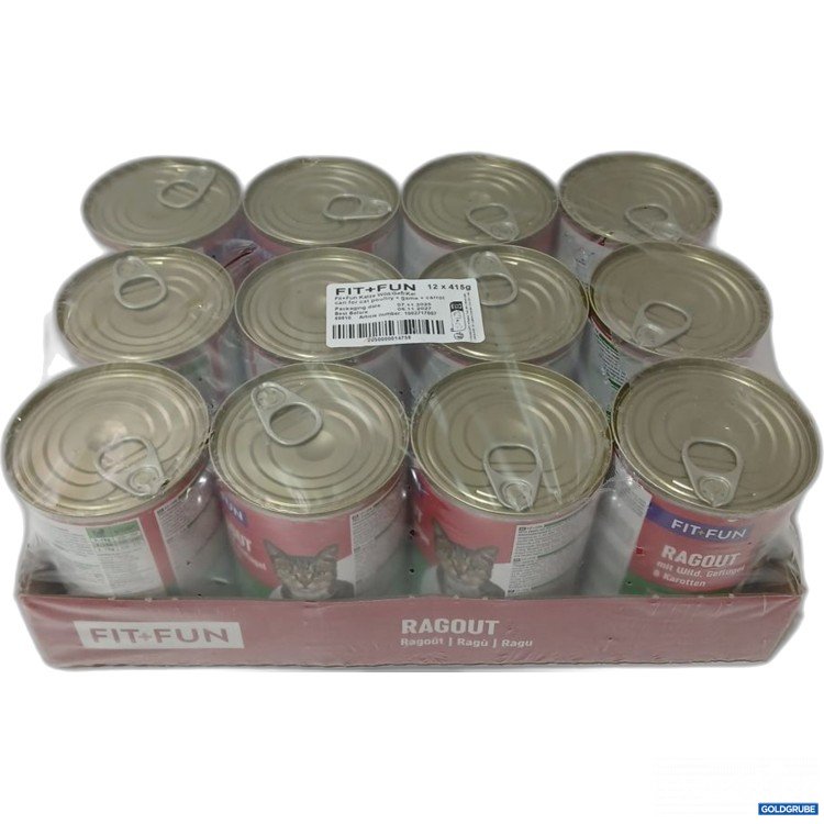 Artikel Nr. 976949: FIT+FUN Ragout mit Wild, Geflügel & Karotten 12x415 g