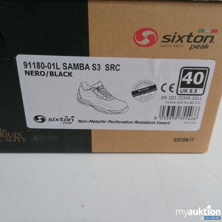 Artikel Nr. 359950 Artikel Nr. 359950: Sixton 91180-01L Samba S3 SRC Black