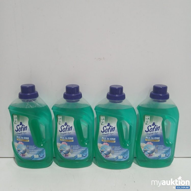 Artikel Nr. 470950: 4x1L Sofin Complete Care All in One Spezialwaschmittel