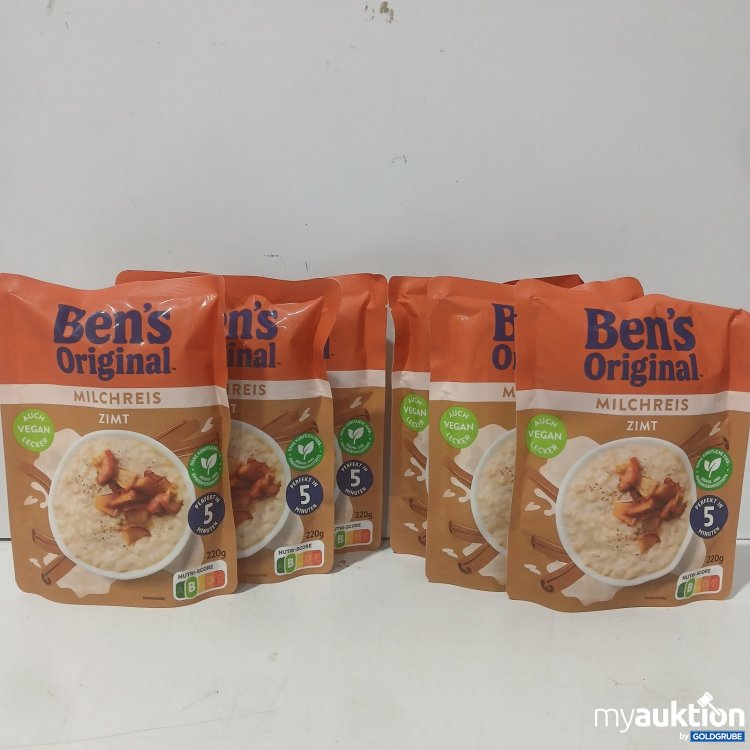 Artikel Nr. 471950 Artikel Nr. 471950: Ben's Original Milchreis Zimt 6 x 220 g