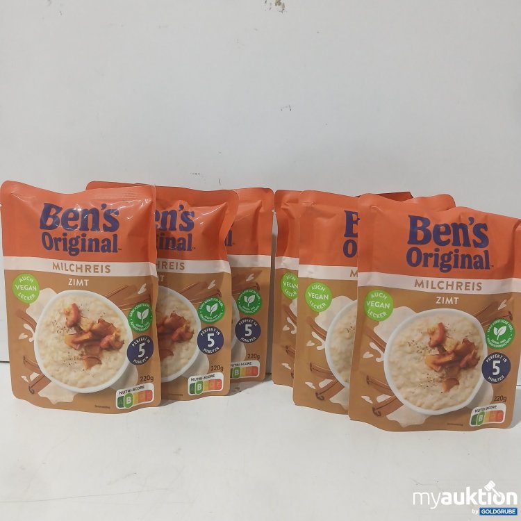 Artikel Nr. 471950 Artikel Nr. 471950: Ben's Original Milchreis Zimt 6 x 220 g