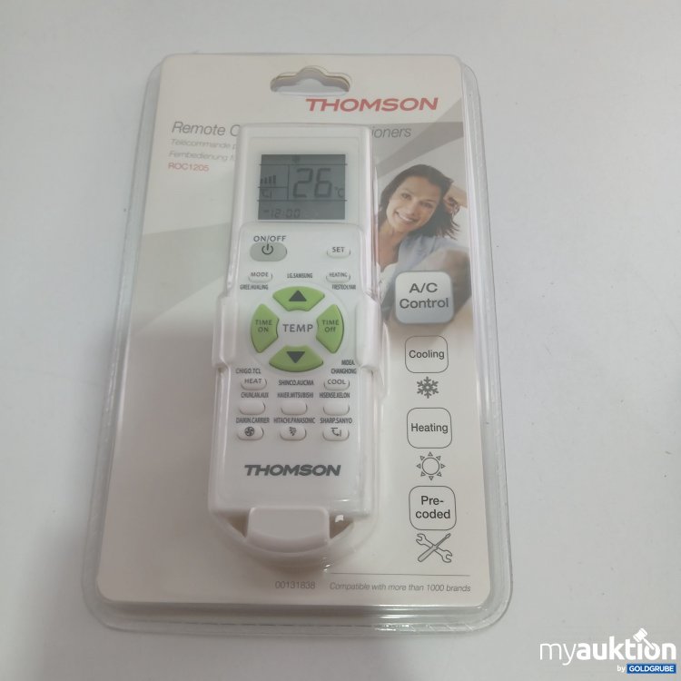 Artikel Nr. 826950 Artikel Nr. 826950: Thomson Temote Control for Air Conditioners