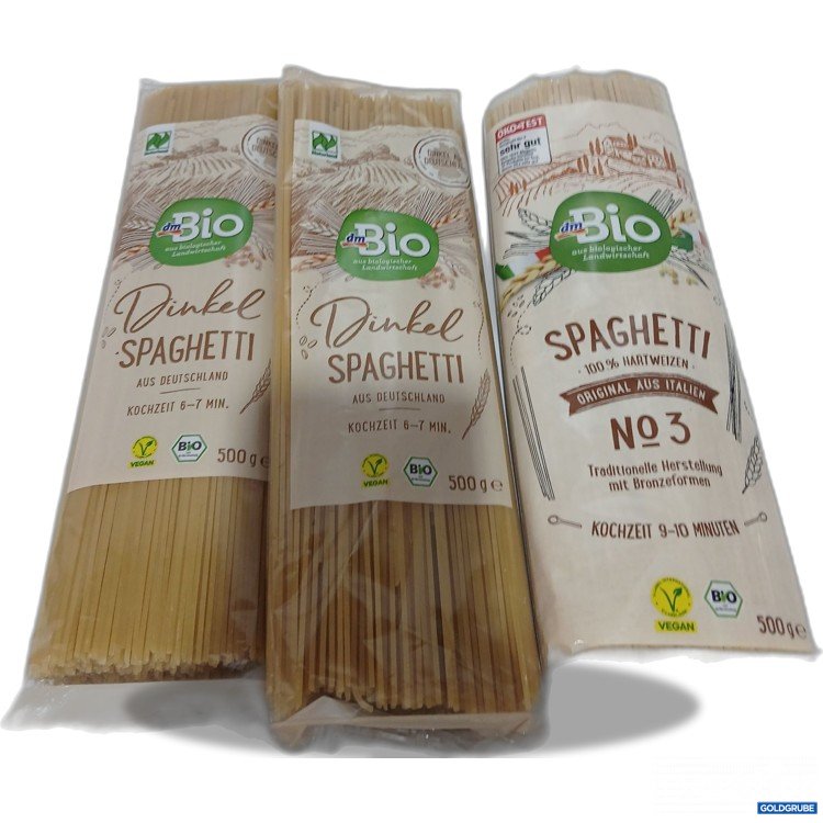 Artikel Nr. 891950: Bio Spagetti diverse sorten 3x500g 