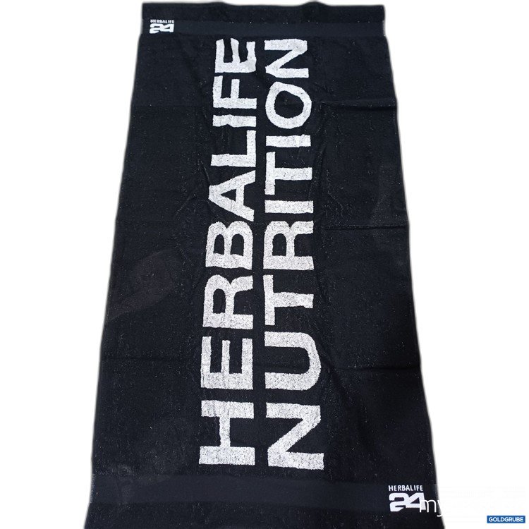 Artikel Nr. 931950 Artikel Nr. 931950: Herbalife 24 Handtuch, Schwarz, ca.70x140cm