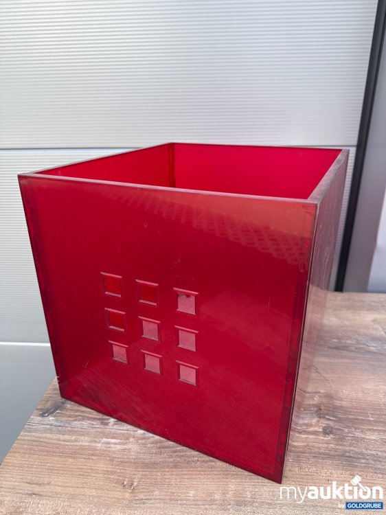 Artikel Nr. 934950 Artikel Nr. 934950: Kunststoffkiste rot durchsichtig