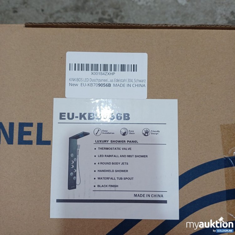 Artikel Nr. 960950: Luxury Shower Panel EU-KB9056B 