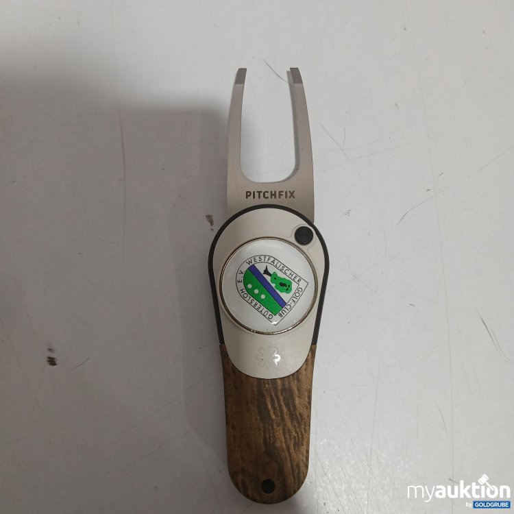 Artikel Nr. 971950 Artikel Nr. 971950: Pitchfix Golfball Marker Holzoptik Hellbraun
