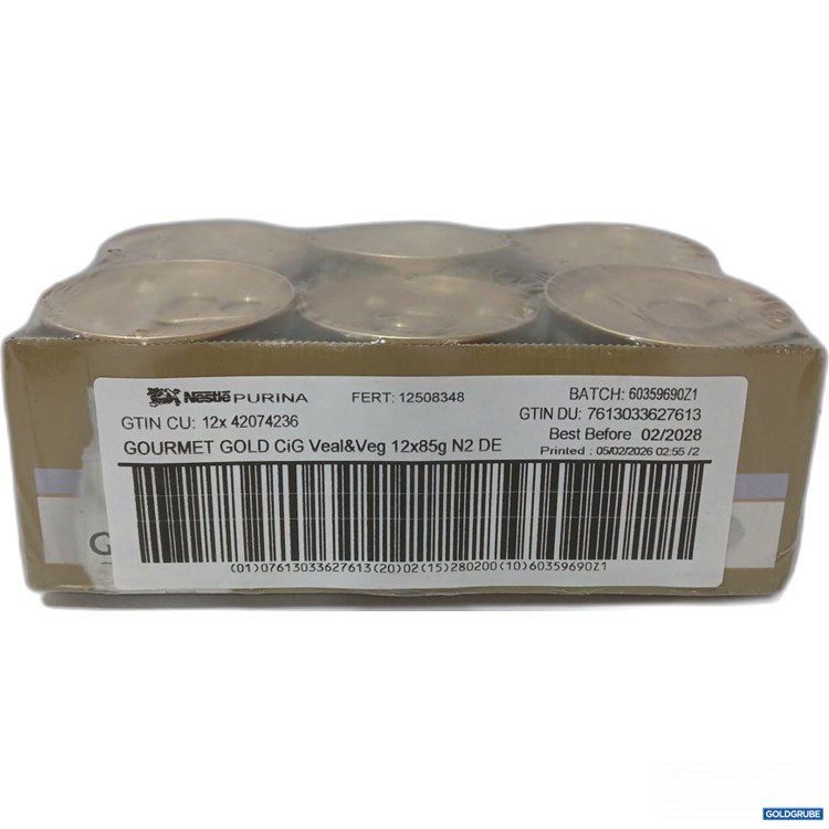 Artikel Nr. 976950: GOURMET GOLD CiG Veal&Veg 12x85 g