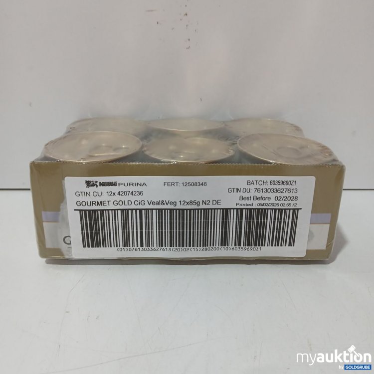 Artikel Nr. 976950: GOURMET GOLD CiG Veal&Veg 12x85 g