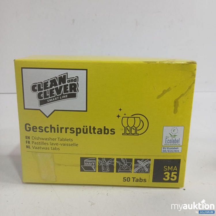 Artikel Nr. 977950: CLEAN and CLEVER Geschirrspültabs 50 Tabs