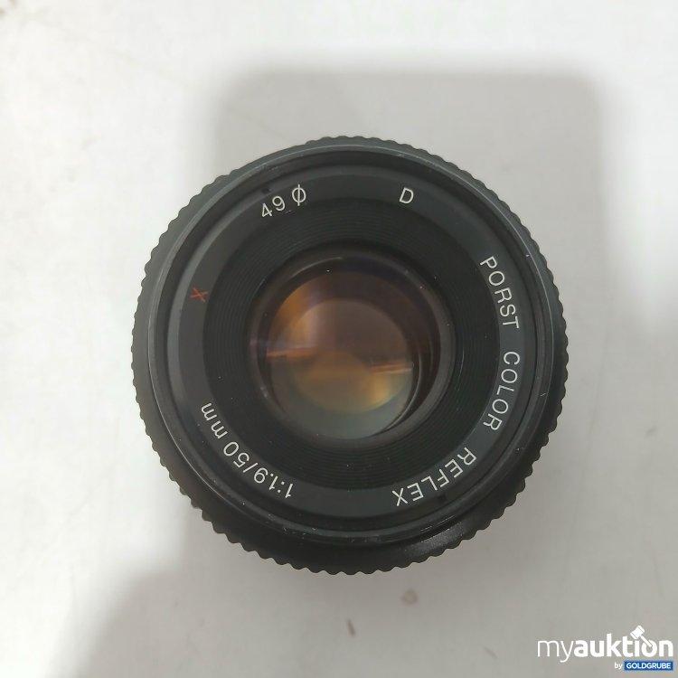 Artikel Nr. 524951: manuelles Normalobjektiv Porst Color Reflex D 1:1.9 / 50 mm (gebraucht)