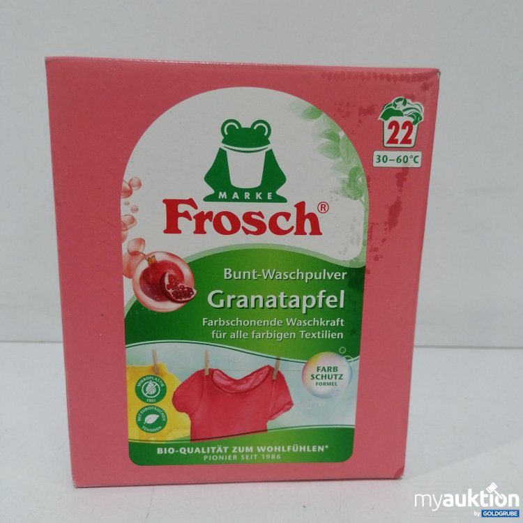 Artikel Nr. 847951: Frosch Bunt Waschpulver Granatapfel 22 Waschgänge