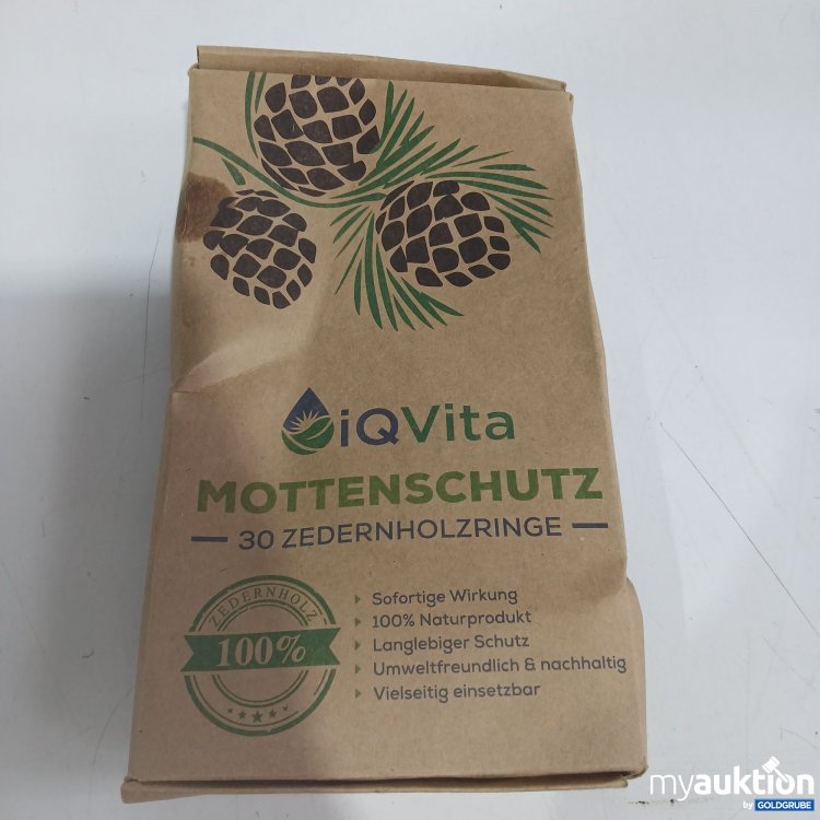 Artikel Nr. 858951: iQ Vita Mottenschutz 30 Zedernholzringe 