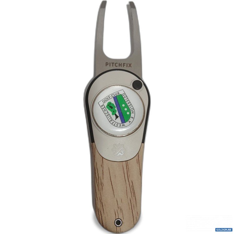 Artikel Nr. 971951 Artikel Nr. 971951: Pitchfix Golfball Marker Holzoptik Beige